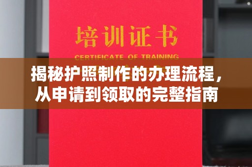 东凤揭秘护照制作的办理流程，从申请到领取的完整指南