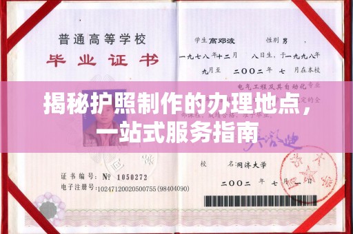 东凤揭秘护照制作的办理地点，一站式服务指南
