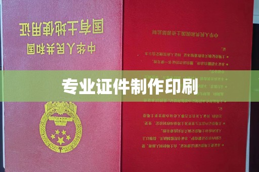 东凤专业证件制作印刷